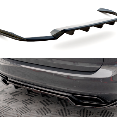 Splitter Central Traseiro (with vertical bars) Volvo V90 / S90 R-Design Mk2