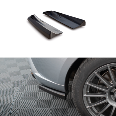 Splitters laterais traseiros Porsche Macan Mk1 Facelift 2