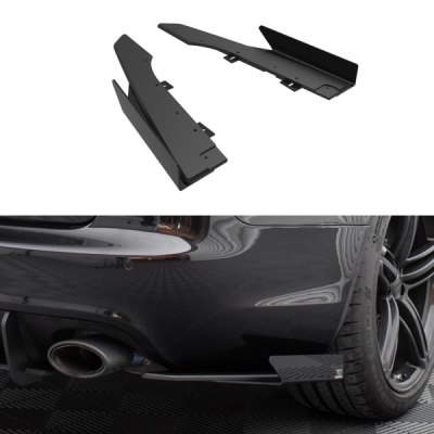 Street Pro Splitters laterais traseiros + Flaps Audi RS6 Avant C6