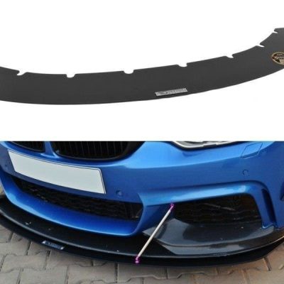 FRONT RACING SPLITTER v.3 for BMW 4 F32 M-PACK & M-Performance