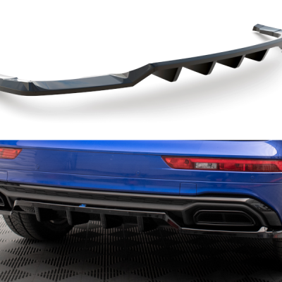 Splitter Central Traseiro (with vertical bars) Audi Q5 S-Line SUV Mk2 Facelift