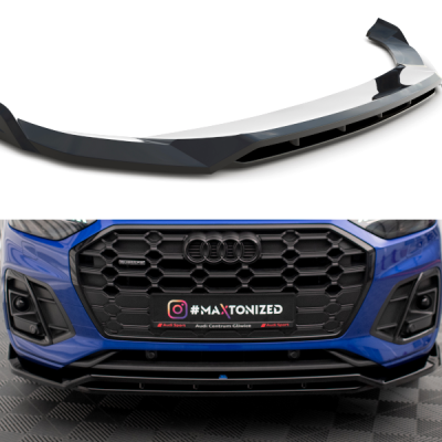 Splitter frontal V.1 Audi SQ5 / Q5 S-Line SUV / Sportback Mk2 Facelift