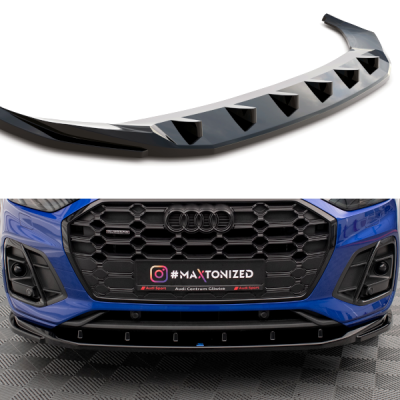 Splitter frontal V.2 Audi SQ5 / Q5 S-Line SUV / Sportback Mk2 Facelift