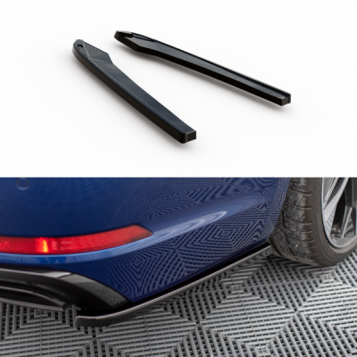 Splitters laterais traseiros Audi A4 Competition B9