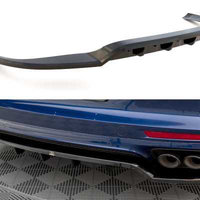 Splitter Central Traseiro (with vertical bars) Porsche Panamera E-Hybrid 971 Facelift