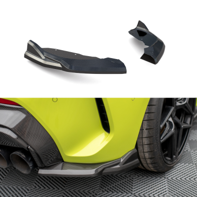 Splitters Fibra de Carbono laterais traseiros BMW 1 F40 M-Pack/ M135i