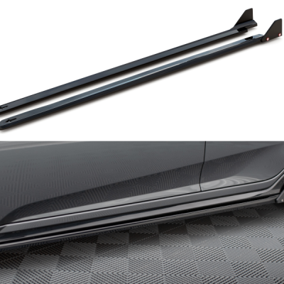 Difusores de embaladeiras laterais + Flaps Honda Civic Sport Mk 10