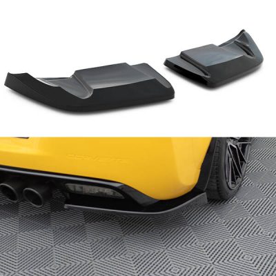 Splitters laterais traseiros Chevrolet Corvette C6