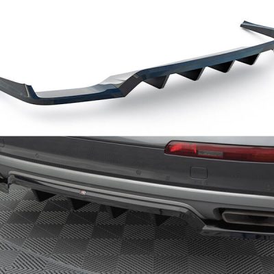 Splitter Central Traseiro (with vertical bars) Audi Q7 Mk2