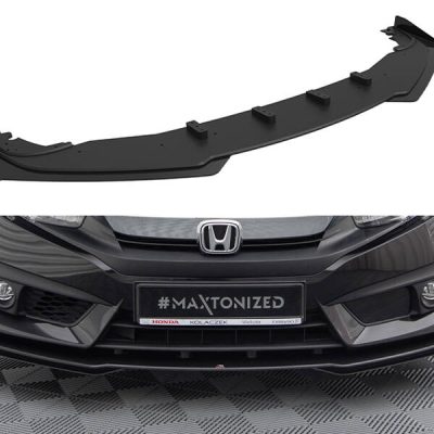 Street Pro Splitter frontal + Flaps Honda Civic Mk10
