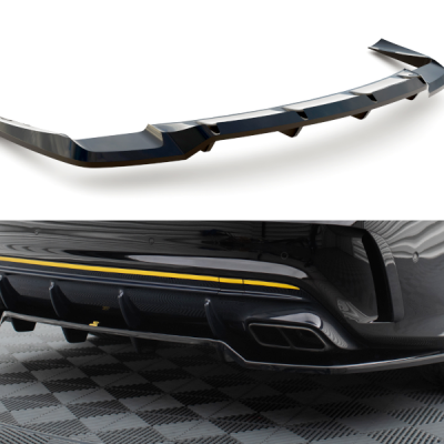 Splitter Central Traseiro (with vertical bars) Mercedes-AMG CLA 45 C117 Facelift