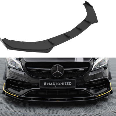 Street Pro Splitter frontal + Flaps Mercedes-AMG CLA 45 Aero C117 Facelift