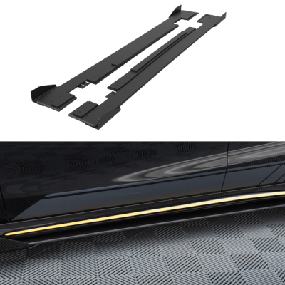 Street Pro Difusores de embaladeiras laterais + Flaps Mercedes-AMG CLA 45 C117 Facelift