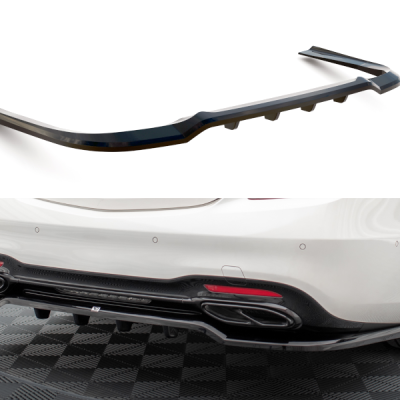 Splitter Central Traseiro (with vertical bars) Mercedes-Benz S AMG-Line W222 Facelift