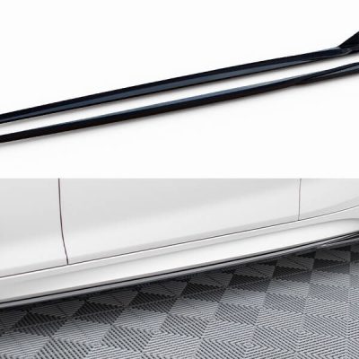 Difusores de embaladeiras laterais V.3 CSL Look BMW 1 M-Pack / M140i F20 Facelift