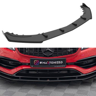Street Pro Splitter frontal + Flaps Mercedes-Benz A 45 AMG Aero W176 Facelift