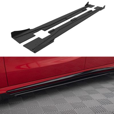 Street Pro Difusores de embaladeiras laterais + Flaps Mercedes-Benz A 45 AMG W176 Facelift