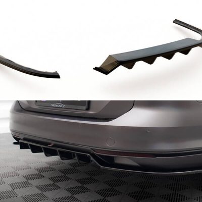 Splitter Central Traseiro (with vertical bars) Volkswagen Passat R-Line B8