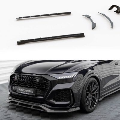 Conjunto de Splitters de carbono Audi RSQ8 Mk1
