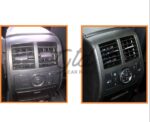 Ventilação Traseira Central Preto Mercedes-Benz Classe ML GL W164 2005 - 2011 - Image 5