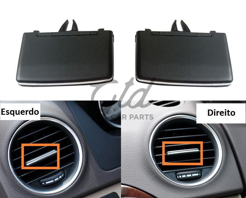 Conjunto de 2 Reguladores Ventilação Frontal Direita e Esquerda Mercedes-Benz Classe C W204 2011-2013