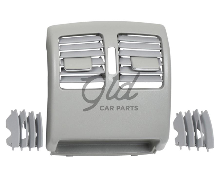 Ventilação Central Traseira Cinza Mercedes-Benz Classe C E W204 W207 2007-2016 Versão 1