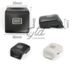 Botão Teto de Abrir Bege Claro Mercedes-Benz Classe C W204 GLK 2007-2012 - Image 2