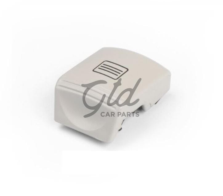 Botão Teto de Abrir Bege Claro Mercedes-Benz Classe C W204 GLK 2007-2012
