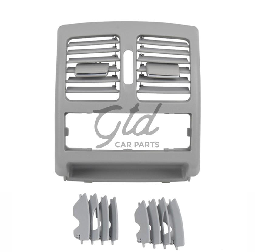 Ventilação Central Traseira Cinza Mercedes-Benz Classe C E W204 W207 2007-2016 Versão 2