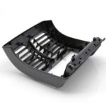 Ventilação Central Traseira Preta Mercedes-Benz Classe C E W204 W207 2007-2016 Versão 2 - Image 3