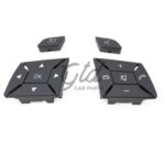 Botões Volante Cinza Escuro Mercedes-Benz Classe C E GLK CLA GLA B CLS SLK SLC W204 W207 W212 W117 W246 W172