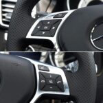 Botões Volante Cinza Escuro Mercedes-Benz Classe C E GLK CLA GLA B CLS SLK SLC W204 W207 W212 W117 W246 W172 - Image 2