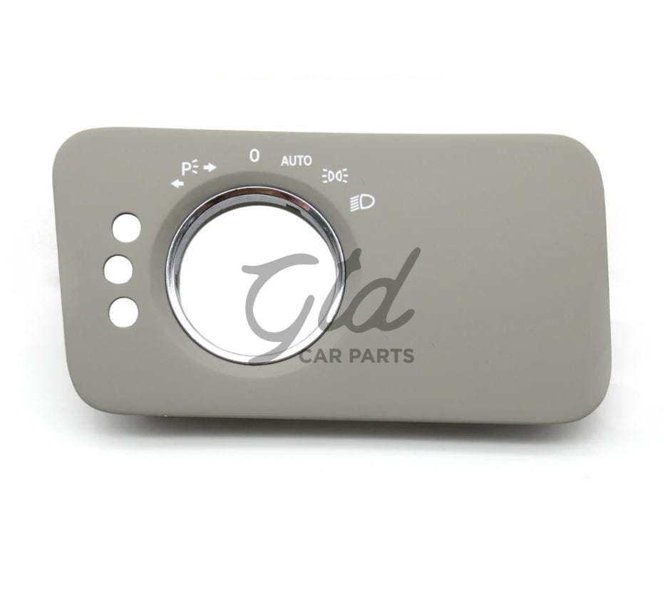 Moldura Comutador de Luzes Cinza Mercedes-Benz W219 CLS 2007-2009