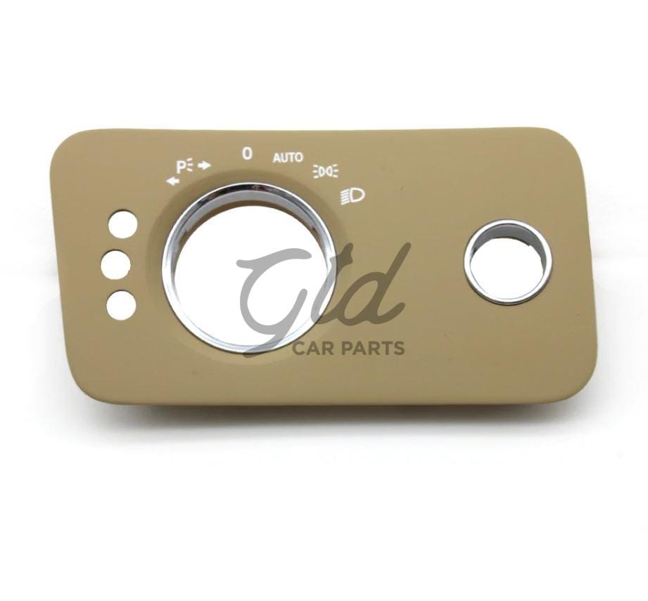 Moldura Comutador de Luzes Bege Mercedes-Benz W219 CLS 2007-2009