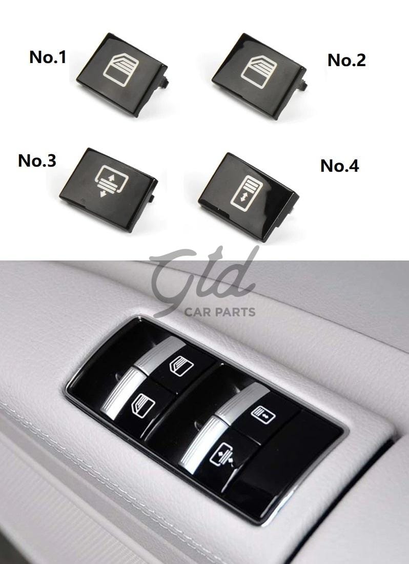 Botões P/ Comutador de Vidros Passageiros Traseiros Mercedes-Benz Classe S W221 2009-2013