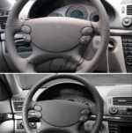 Botões Volante Cinza Escuro Mercedes-Benz Class C CLS CLK W211 W219 W209 2001-2011 - Image 3