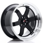 JR Wheels JR12 17x9 ET25 4x100/114 Gloss Black - Image 2