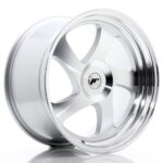 JR Wheels JR15 19x10 ET35 BLANK Silver Machined Face - Image 2