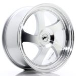 JR Wheels JR15 19x8,5 ET20-40 BLANK Silver Machined Face - Image 2