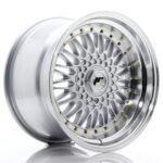 JR Wheels JR9 17x10 ET20 BLANK Silver w/ Machined Lip - Image 2
