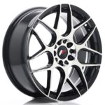 JR Wheels JR18 18x7,5 ET40 5x112/114 Black Machined Face - Image 2