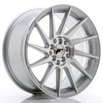 JR Wheels JR22 17x8 ET35 4x100/114 Silver Machined Face - Image 2