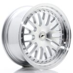 JR Wheels JR10 17x8 ET35 BLANK Silver Machined Face - Image 2