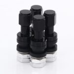 Set of Aluminum air valves JR v2 - BLACK - Image 2