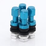 Set of Aluminum air valves JR v2 - BLUE - Image 2
