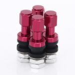 Set of Aluminum air valves JR v2 - RED - Image 2
