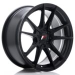 JR Wheels JR21 17x8 ET35 5x108/112 Matt Black - Image 2