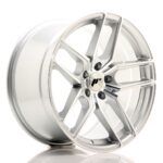 JR Wheels JR25 18x9,5 ET40 5x112 Silver Machined Face - Image 2