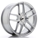 JR Wheels JR25 19x8,5 ET20-40 5H BLANK Silver Machined Face - Image 2