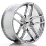JR Wheels JR25 19x9,5 ET20-40 5H BLANK Silver Machined Face - Image 2